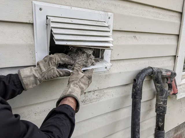 Dryer Exhaust Vent Cleaning in Sharon