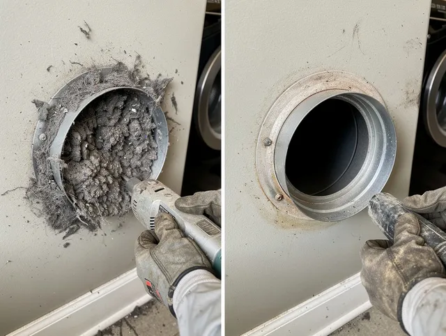 Professional clogged vent cleaning by Sharon Dryer Vent Cleaning in Sharon