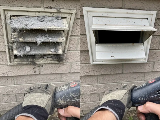 Professional dryer exhaust vent cleaning by Sharon Dryer Vent Cleaning in Sharon