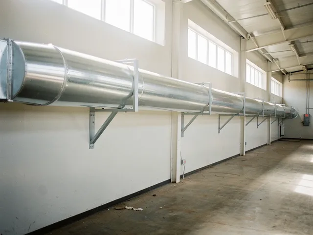 Sharon Dryer Vent Cleaning team performing heavy-duty industrial dryer vent cleaning in Sharon