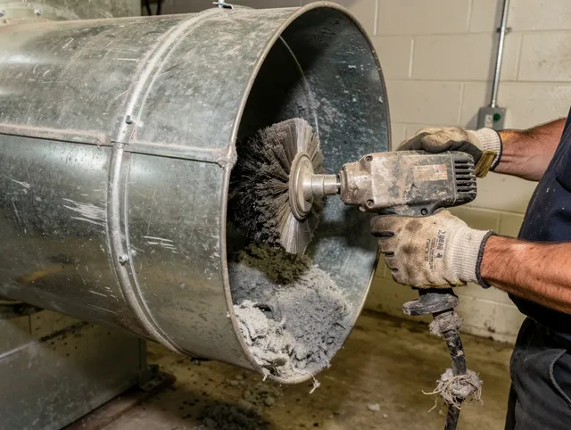 Industrial-grade dryer vent cleaning by Sharon Dryer Vent Cleaning in Sharon